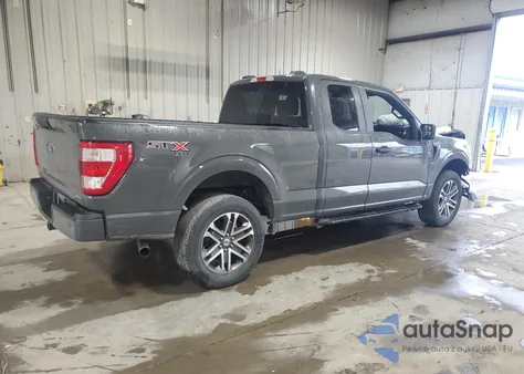 2021 Ford F150 Super Cab z USA, uszkodzony, nr VIN 1FTEX1EP4MKD11082